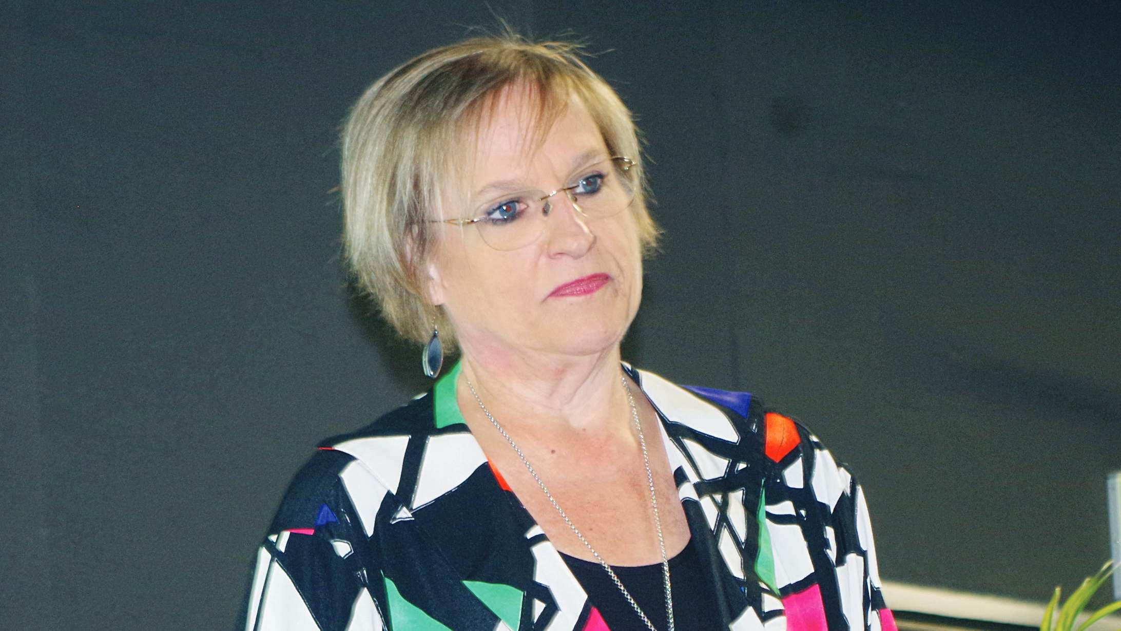 Nerina Visser, a leading ETF Strategist and Investment Consultant delivering her presentation. 